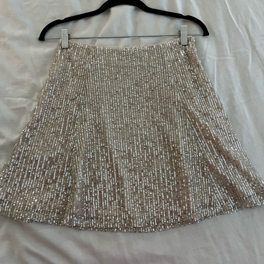 Sequin Mini Skirt